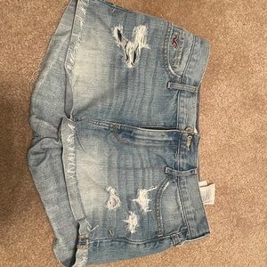 Hollister Jean shorts, Size 5 or 27, Good condition